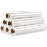 Los mejores  - Bobina De Film Transparente Para Embalar En Caja De 6 Rollos 2 Kilogramos- 23my- 123 mt